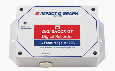 Digi-shock GT. Impact O Graph. Datalogger. Registrador de temperatura e impacto. Sercalia