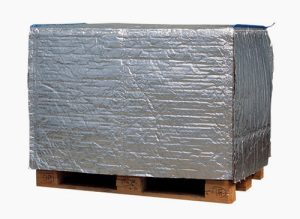 Isothermal insulation. Insulated container. Insulated pallet cover. Sercalia