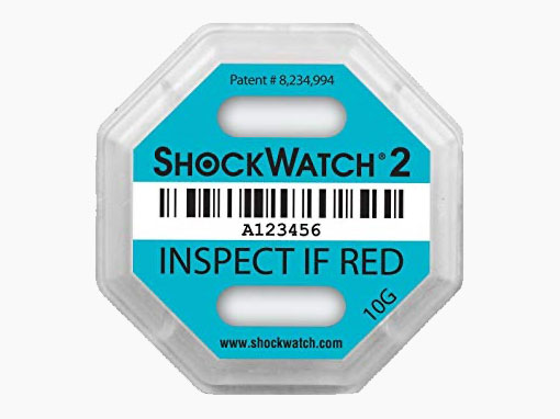 Indicadores de impacto Shockwatch 2.  Garantiza la correcta distribución de sus productos - Sercalia