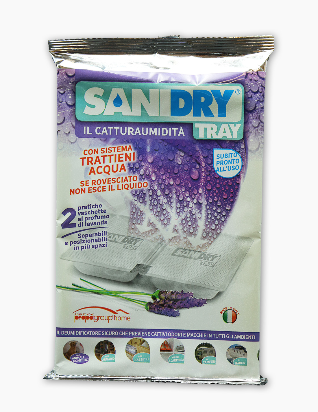 Moisture Absorbing Sachets for Home, Car, Boats and Caravans.