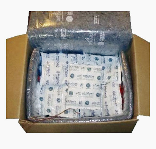 isothermal kit eco, insulated box with flexible ice packs. Sercalia