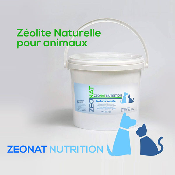 Zeolite. ZEONAT NUTRITION. Zéolite Naturelle pour la animaux. ZEONAT. Sercalia