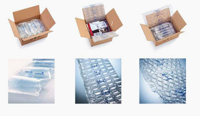 Fill-air packaging system. Air cushion. Airmove. Sercalia