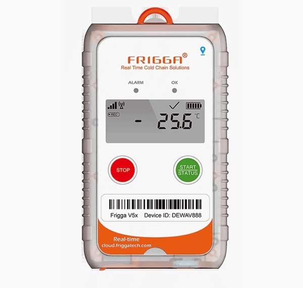 Frigga. Temperature logger. Temperature controller. Data loggers - Sercalia