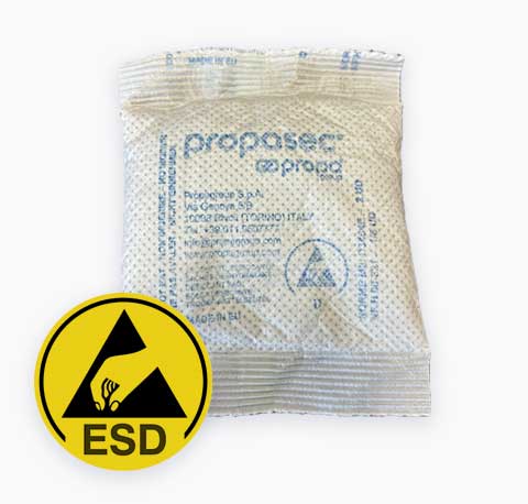 Anti-static desiccant bag. Sercalia