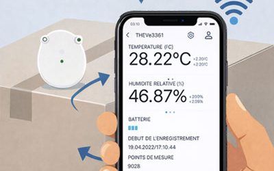 THEye, neuen Datenlogger für Temperatur und Feuchtigkeit