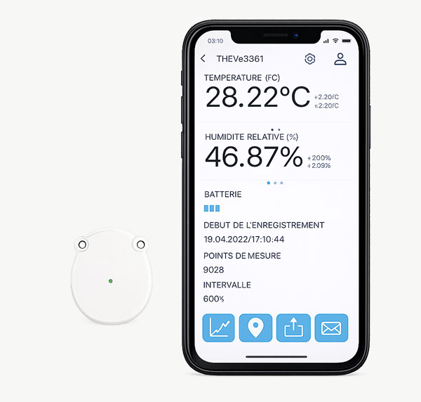 Temperature and Humidity Data Logger. THEye - Sercalia Temperature and Humidity Data Logger. THEye - Sercalia