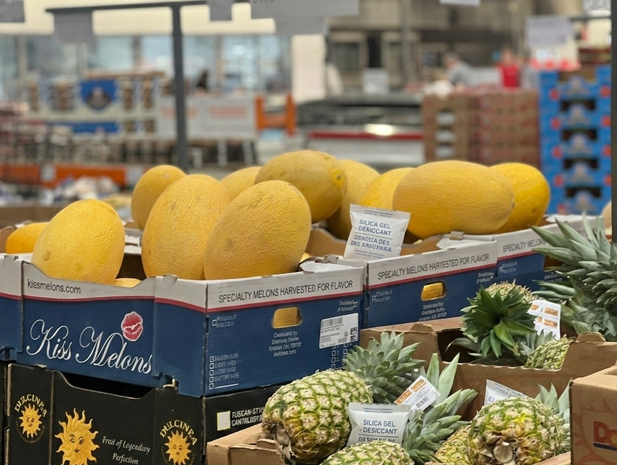 Absorbentes de humedad para alimentos