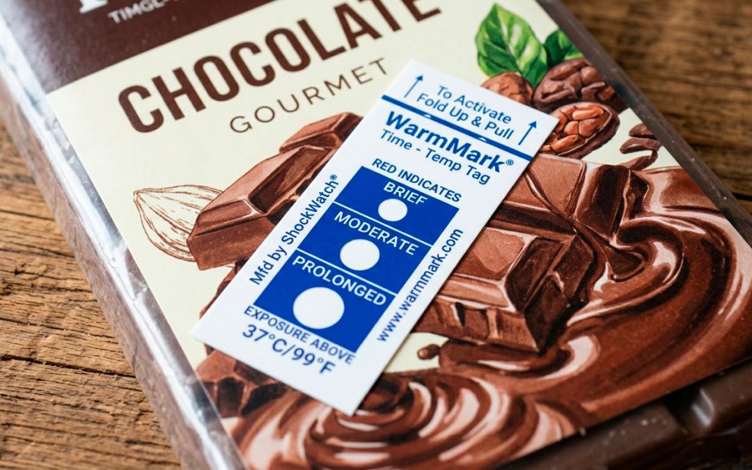 Contrôle de la température du chocolat
